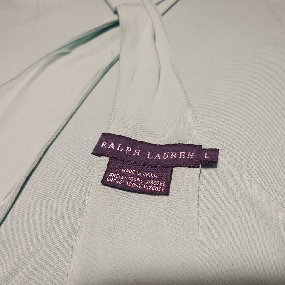 "RALPH LAUREN" Floor Length Mint Green maxi dress/gown - Picture 8 of 10